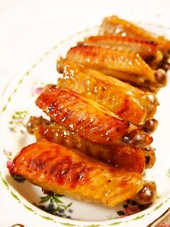手羽中のオーブン焼き♪-レシピのメイン写真