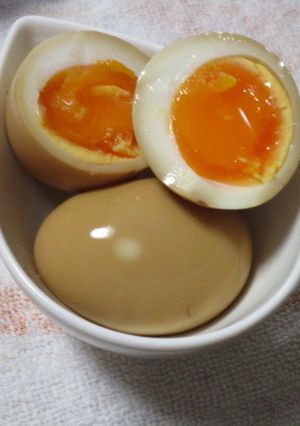 お家で作る、超簡単な味玉の作り方。-レシピのメイン写真