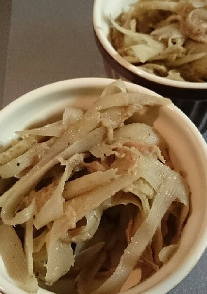 牛蒡とツナのマヨ炒め-レシピのメイン写真