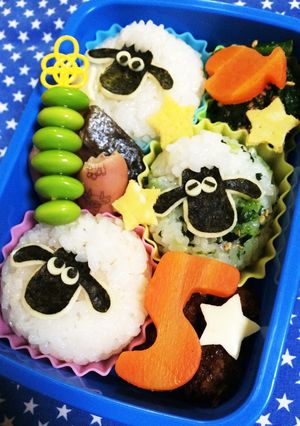キャラ弁◆ひつじのショーン-レシピのメイン写真