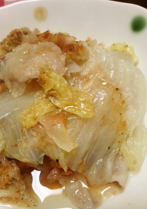白菜消費！白ワインで白菜と豚バラ重ね蒸し-レシピのメイン写真