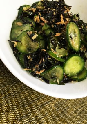 簡単！きゅうりとひじきとツナの酢の物-レシピのメイン写真