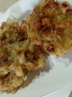 簡単♡山芋と豚肉のかき揚げ-レシピのメイン写真