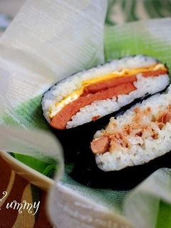 おにぎらず☆たまごスパム&ツナ-レシピのメイン写真