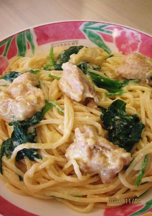 カップスープの素で♪クリームパスタ-レシピのメイン写真