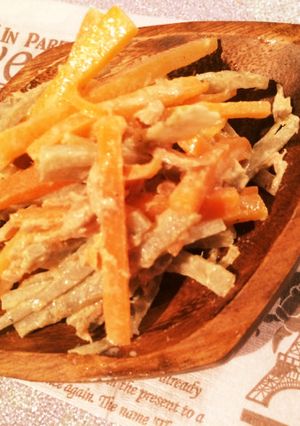 ごぼうとにんじんのサラダ 野菜嫌い-レシピのメイン写真