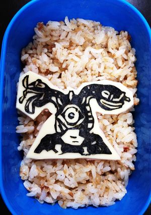 妖怪ウォッチ☆ミツマタノヅチ☆キャラ弁-レシピのメイン写真
