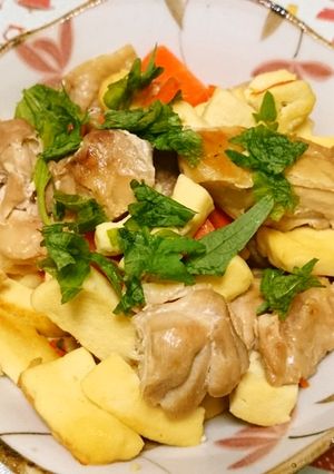 鶏モモと高野豆腐の簡単スピードソテー-レシピのメイン写真