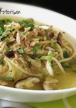 ✽本掲載♡ワンポットできのこスープパスタ-レシピのメイン写真