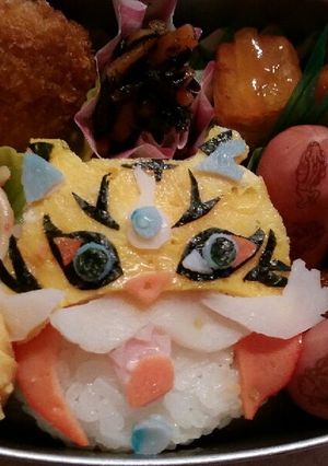 妖怪ウォッチ マスクドニャーン キャラ弁-レシピのメイン写真