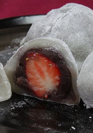 いちご大福-レシピのメイン写真