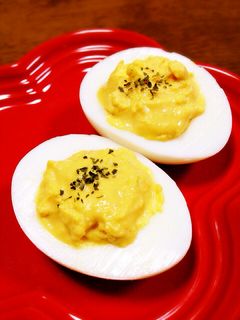 お弁当にゆで卵カップ☆焼肉のタレで-レシピのメイン写真
