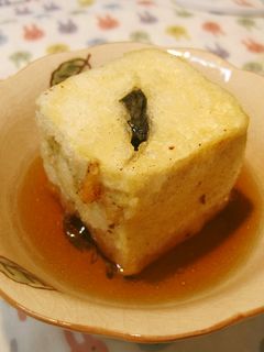 からし入り揚げ出し豆腐-レシピのメイン写真