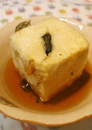 からし入り揚げ出し豆腐-レシピのメイン写真