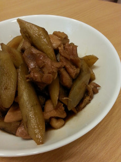 鶏とごぼうの煮物-レシピのメイン写真