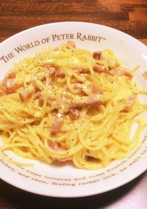 手軽に簡単！基本のカルボナーラ-レシピのメイン写真
