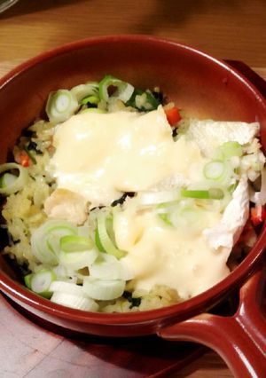 ねぎ香るきのこリゾット風ドリア-レシピのメイン写真