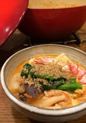 子供も一緒に★豆乳キムチ鍋-レシピのメイン写真