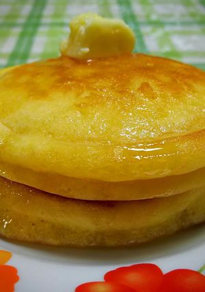 憧れのふっくらホットケーキ♪-レシピのメイン写真