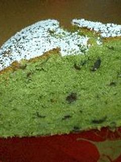 抹茶ケーキ-レシピのメイン写真