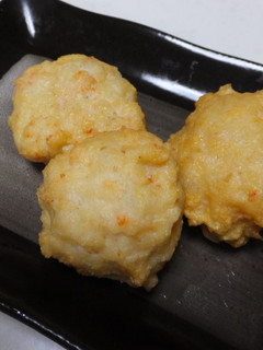 豆腐と蓮根の揚げ海老しんじょ-レシピのメイン写真