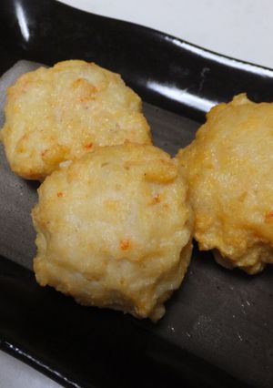 豆腐と蓮根の揚げ海老しんじょ-レシピのメイン写真