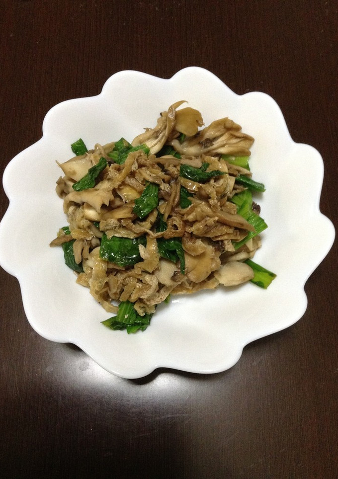 簡単♪高菜と舞茸炒め-レシピのメイン写真