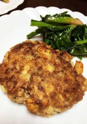 簡単すぎ！豆腐ハンバーグ-レシピのメイン写真