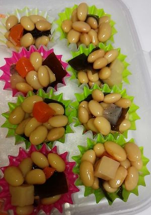煮豆保存法～お弁当用～-レシピのメイン写真