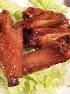 鳥手羽中の甘辛焼き-レシピのメイン写真