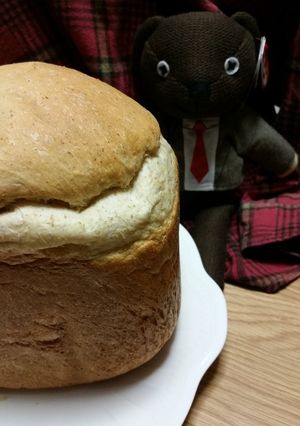 しっとりフンワリ全粒粉入り食パン-レシピのメイン写真