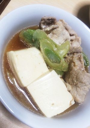すぐできる！簡単肉豆腐-レシピのメイン写真