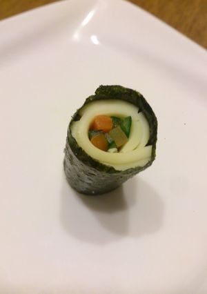 節分感ＵＰ！恵方巻きキャラ♪-レシピのメイン写真