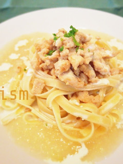 生姜と大根おろしの鶏そぼろパスタ★-レシピのメイン写真