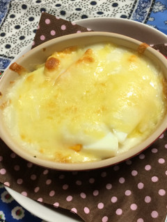 ポテトクリームでゆで卵グラタン-レシピのメイン写真