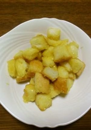 スイートポテト味サイコロフレンチトースト-レシピのメイン写真