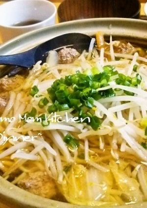 簡単！安い！うまい！もやしたっぷり鍋。-レシピのメイン写真