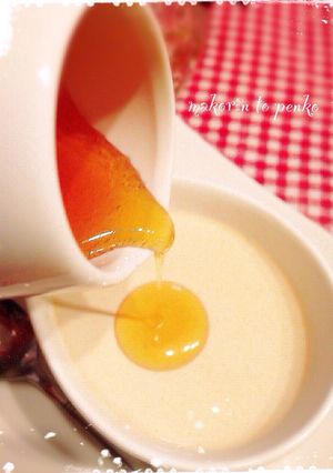 卵なし＊トロッとカラメルの紅茶プリン-レシピのメイン写真