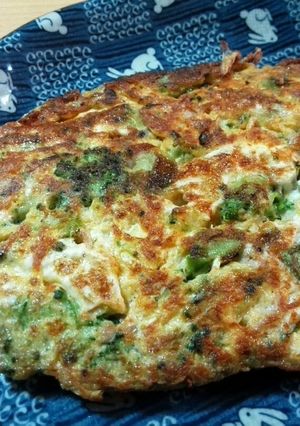 弁当に野菜を！ツナとブロッコリーの卵焼き-レシピのメイン写真