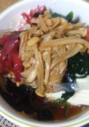 簡単☆海と山と畑のサラダ～豆腐サラダ～-レシピのメイン写真
