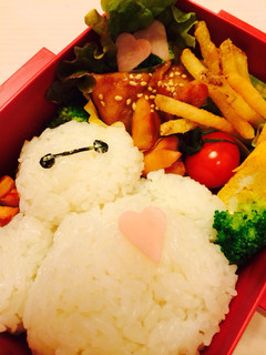 キャラ弁☆ベイマックス弁当-レシピのメイン写真
