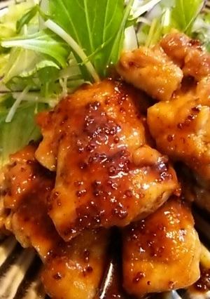 和も洋も合う！チキンのハニーマスタード-レシピのメイン写真