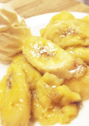 ココナッツオイルのバナナ焼き♡-レシピのメイン写真