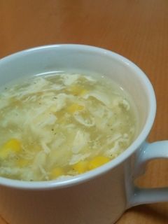 優しいお味♡コーン玉子スープ-レシピのメイン写真