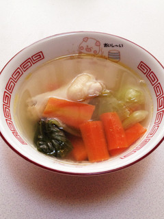 手羽元の中華スープ-レシピのメイン写真