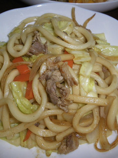 麺つゆで少し甘めの焼きうどん-レシピのメイン写真