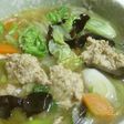 ●手作り肉団子●中華風スープ♪