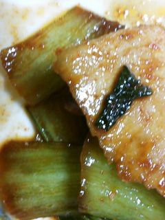 カジキマグロと青梗菜辛み炒め-レシピのメイン写真