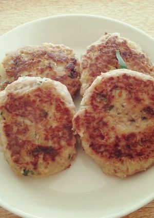 簡単☆お魚ハンバーグ-レシピのメイン写真