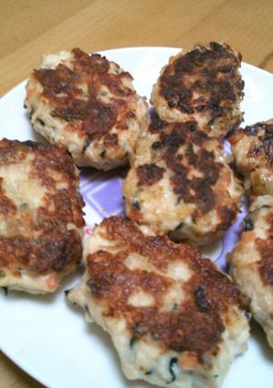 鳥胸肉でひじきバーグ☆-レシピのメイン写真